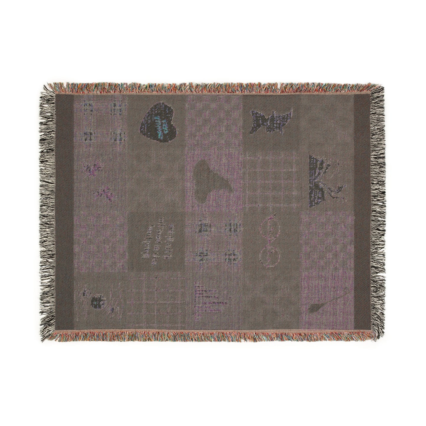 Elphaba-Inspired Woven Blanket | Wicked Themed “Defy Gravity” Throw in 3 Sizes (51"x37", 60"x50", 80"x60")