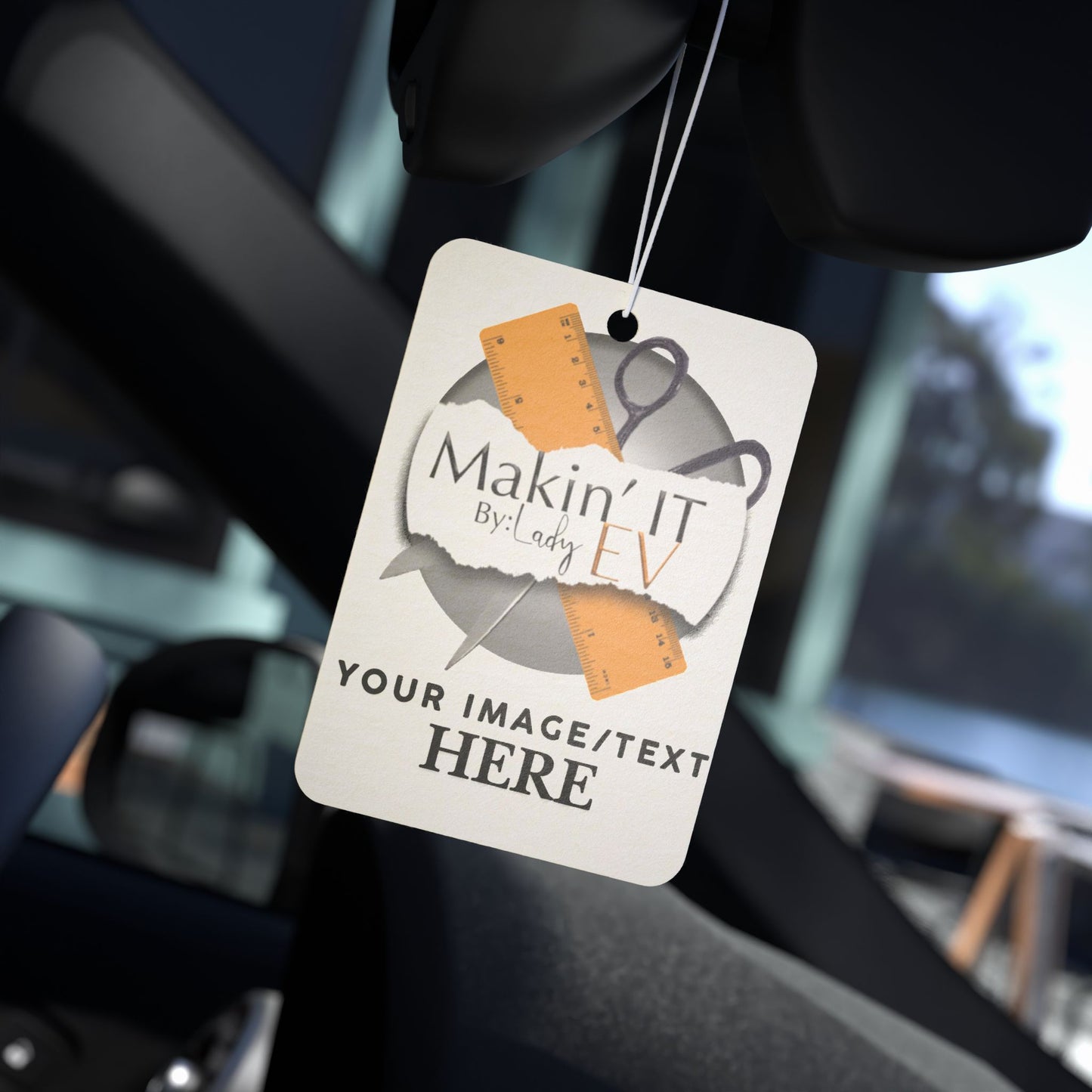 Custom Car Air Freshener – Personalized Hanging Air Freshener