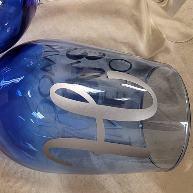 Custom Wine Holder Set with Personalized Wine Glasses | Decorative Bottle Display Stand for Couples & Gifts