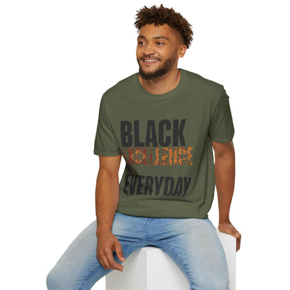 Black Excellence Is Everyday Unisex Adult T-Shirt – Empowerment Statement Tee