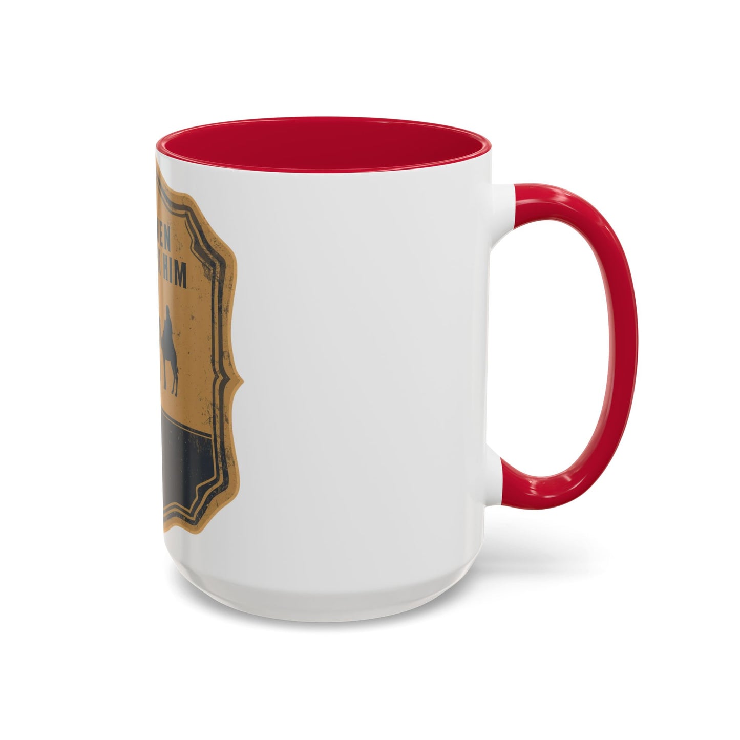 Wise Men Still Seek Him Accent Mug | Christian Christmas Mug