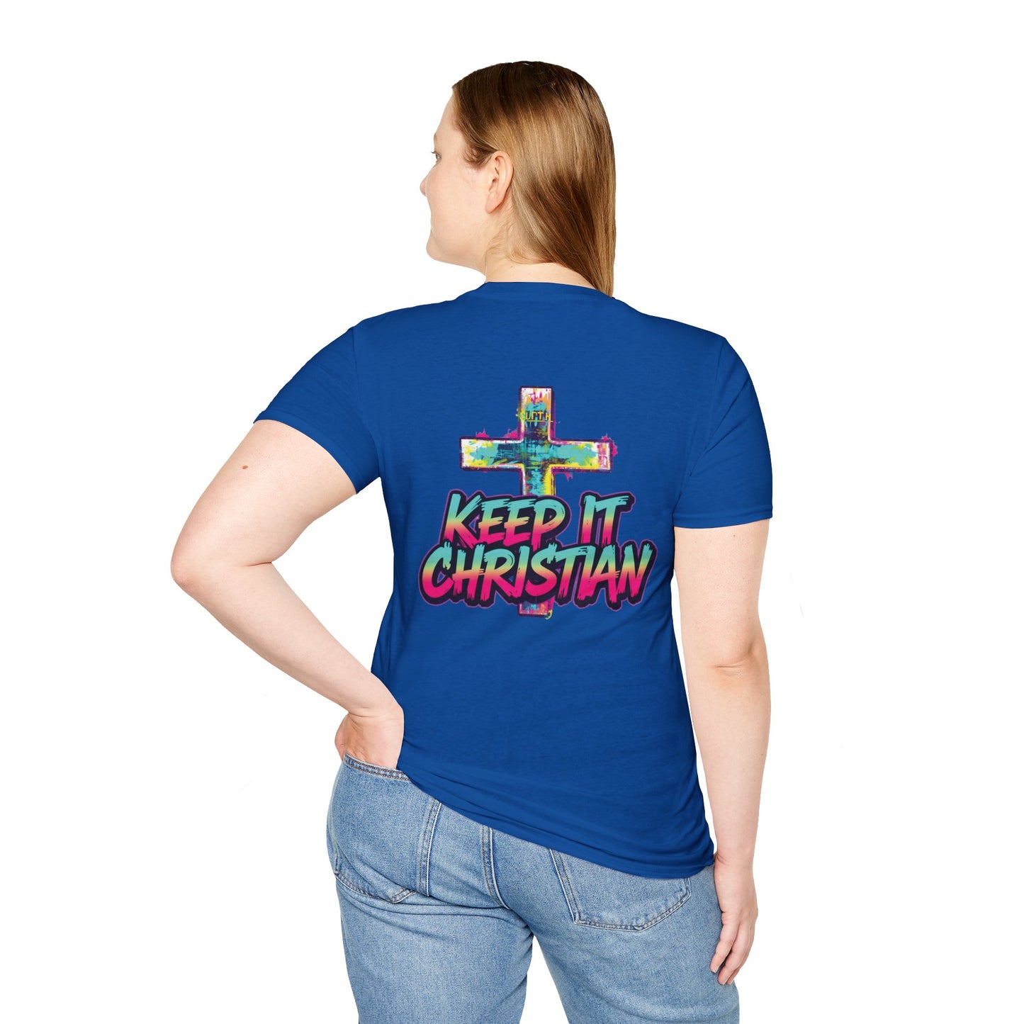 Keep It Christian Unisex T-Shirt | Faith Statement Tee