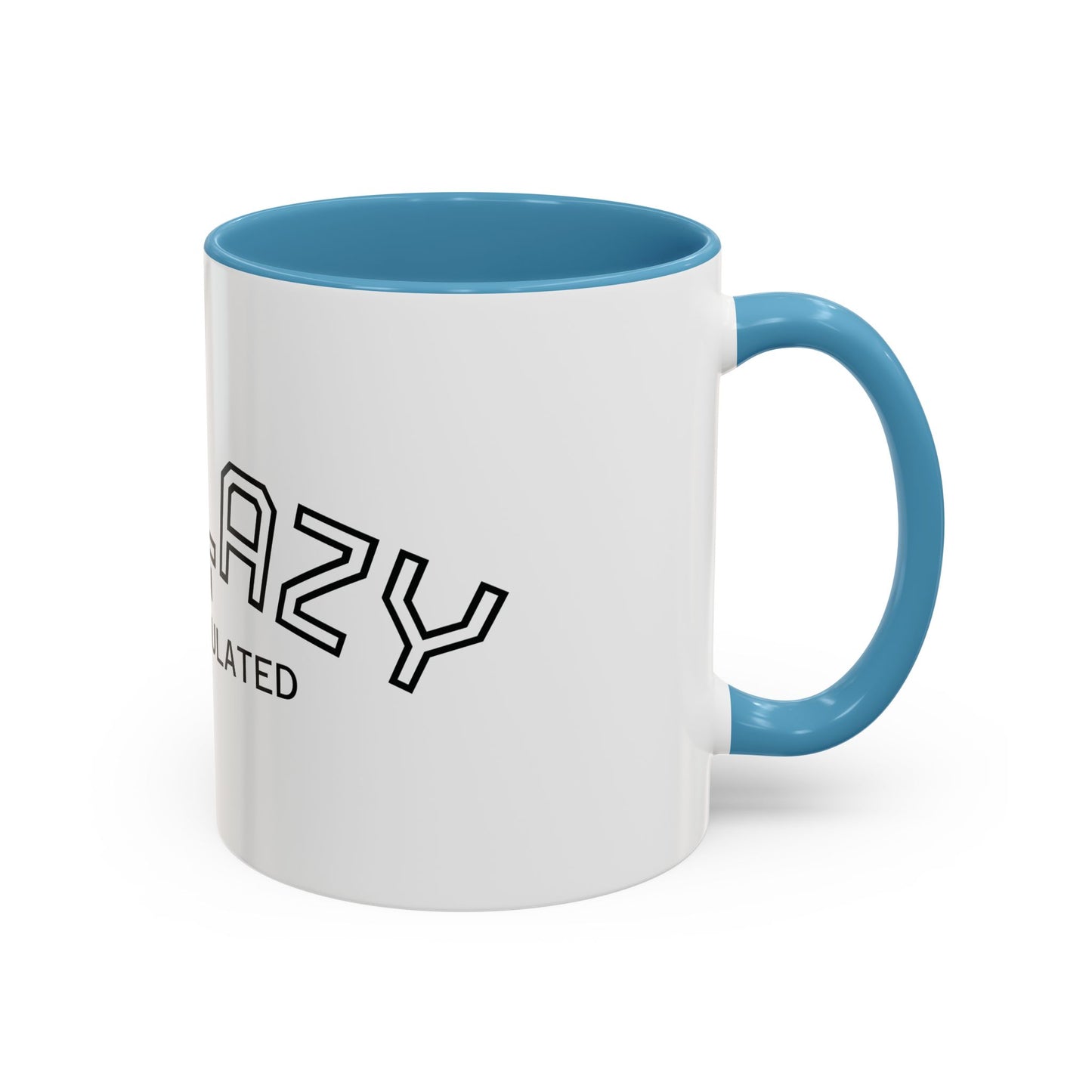 Not Lazy, I’m Overstimulated Accent Mug – Funny Mental Health Coffee Mug