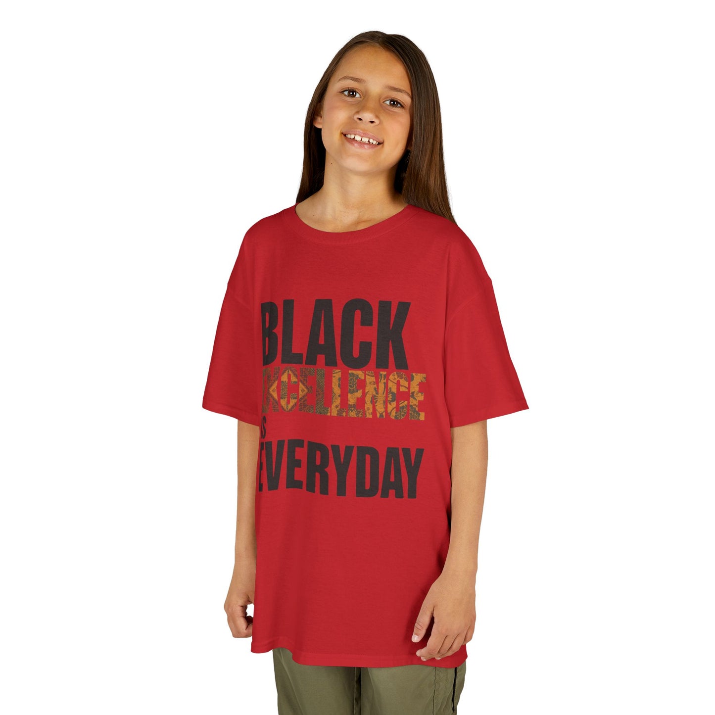 Black Excellence Is Everyday Youth T-Shirt – Inspirational Kids Tee