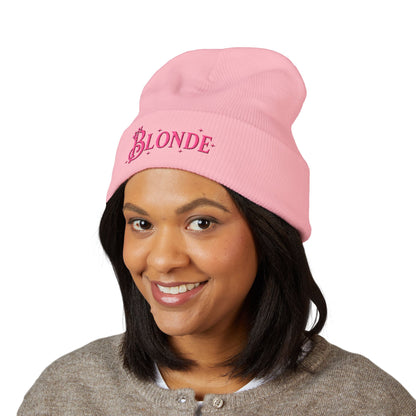 Blonde Wicked-Inspired Beanie | Galinda Aesthetic Winter Hat