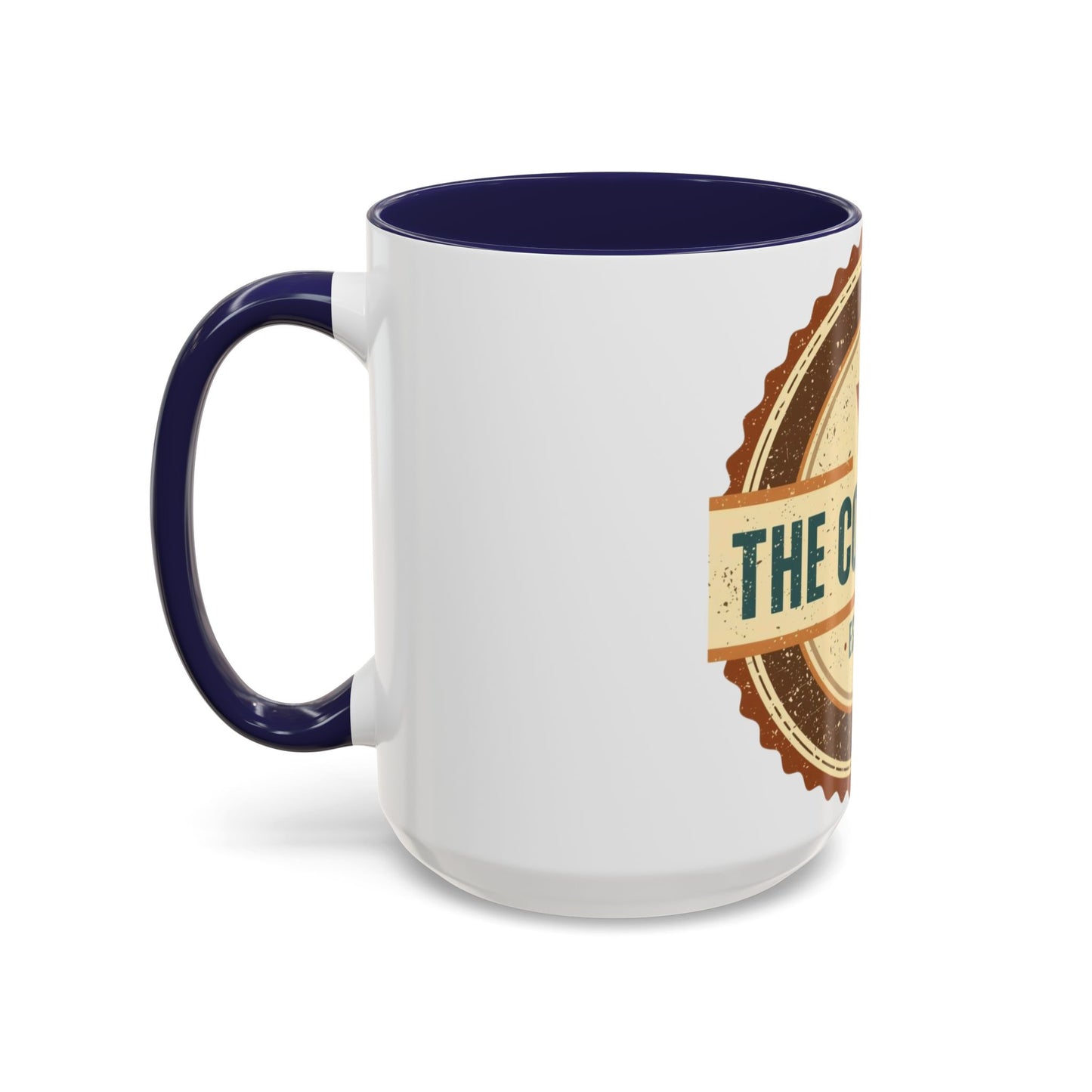 The Cozy Club Accent Mug | 11oz & 15oz Coffee Cup for Comfort Seekers (Multiple Colors)
