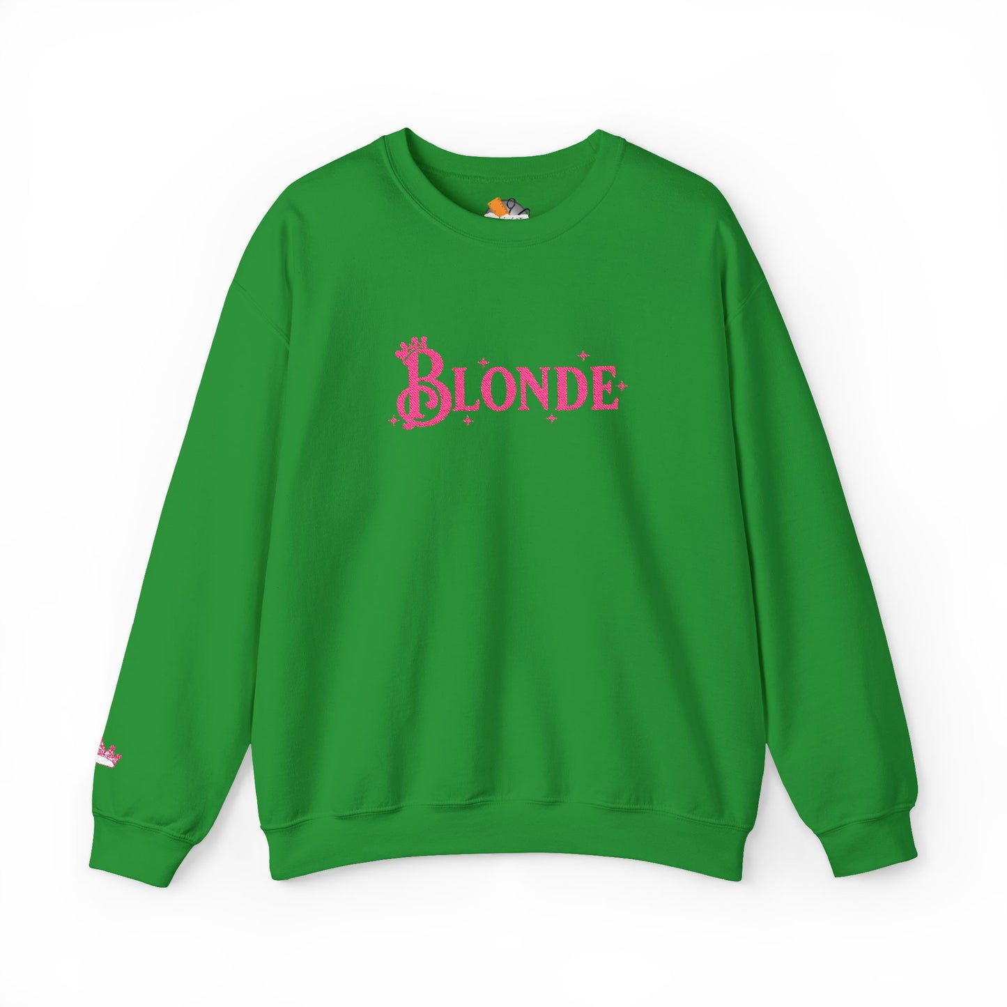 Galinda “Blonde” Wicked Crewneck Sweatshirt | Broadway-Inspired Pink Letter Pullover (4 Color Options)