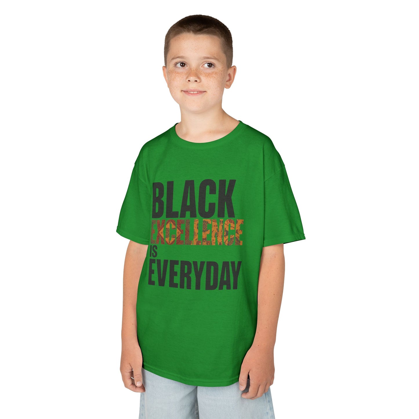 Black Excellence Is Everyday Youth T-Shirt – Inspirational Kids Tee