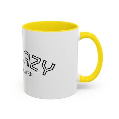 Not Lazy, I’m Overstimulated Accent Mug – Funny Mental Health Coffee Mug