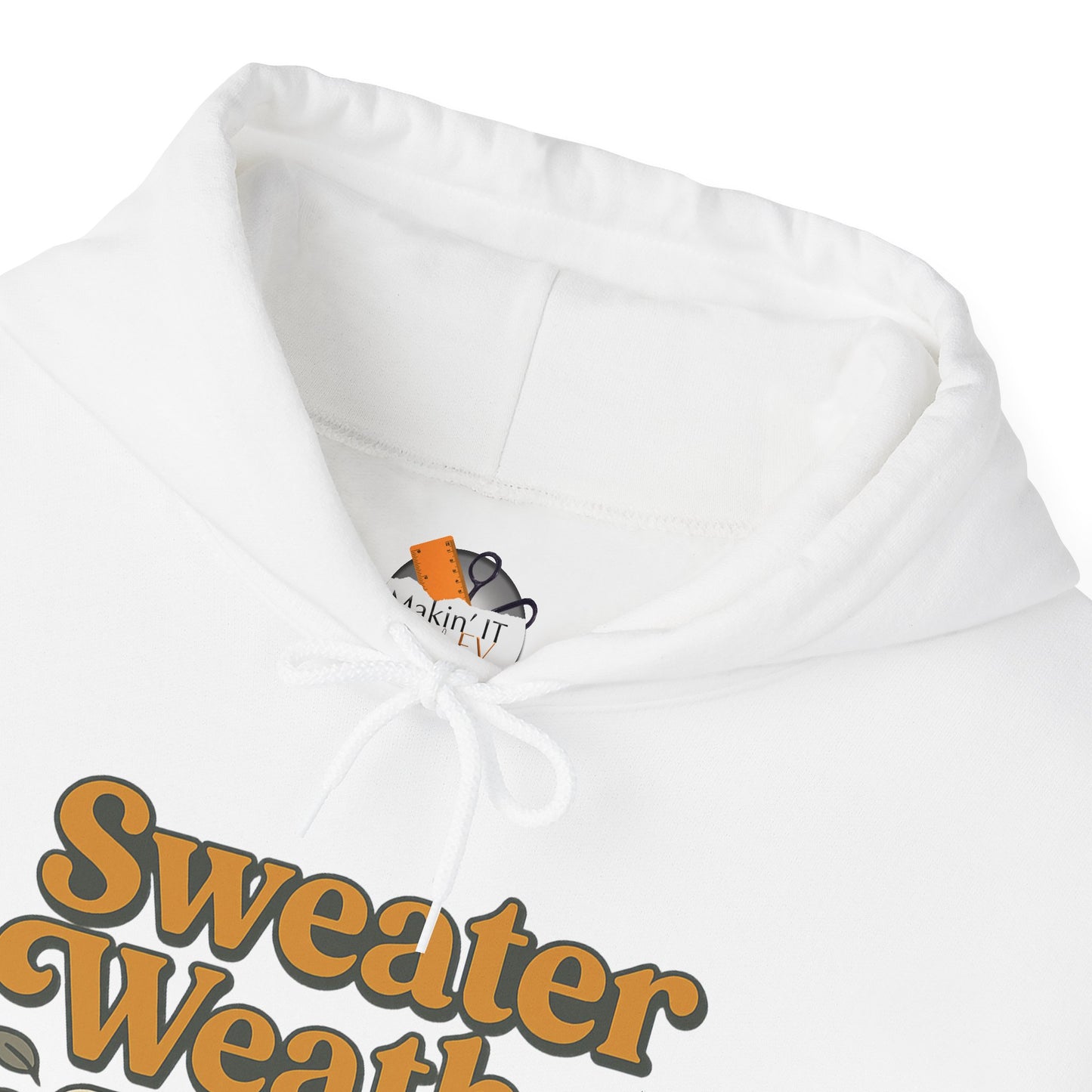 Sweater Weather Vibes Hoodie – Cozy Fall Aesthetic Pullover