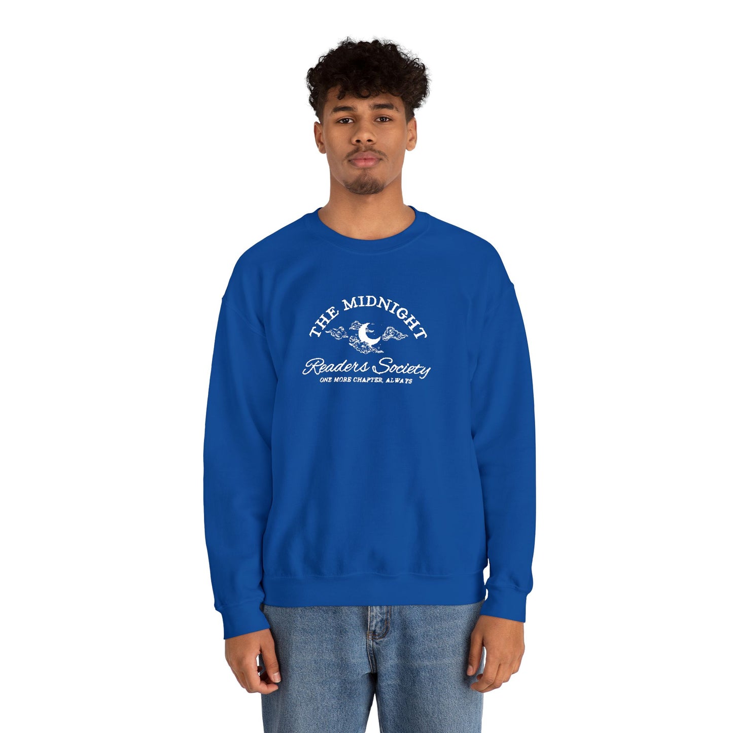 Midnight Readers Society Crewneck | One More Chapter Always