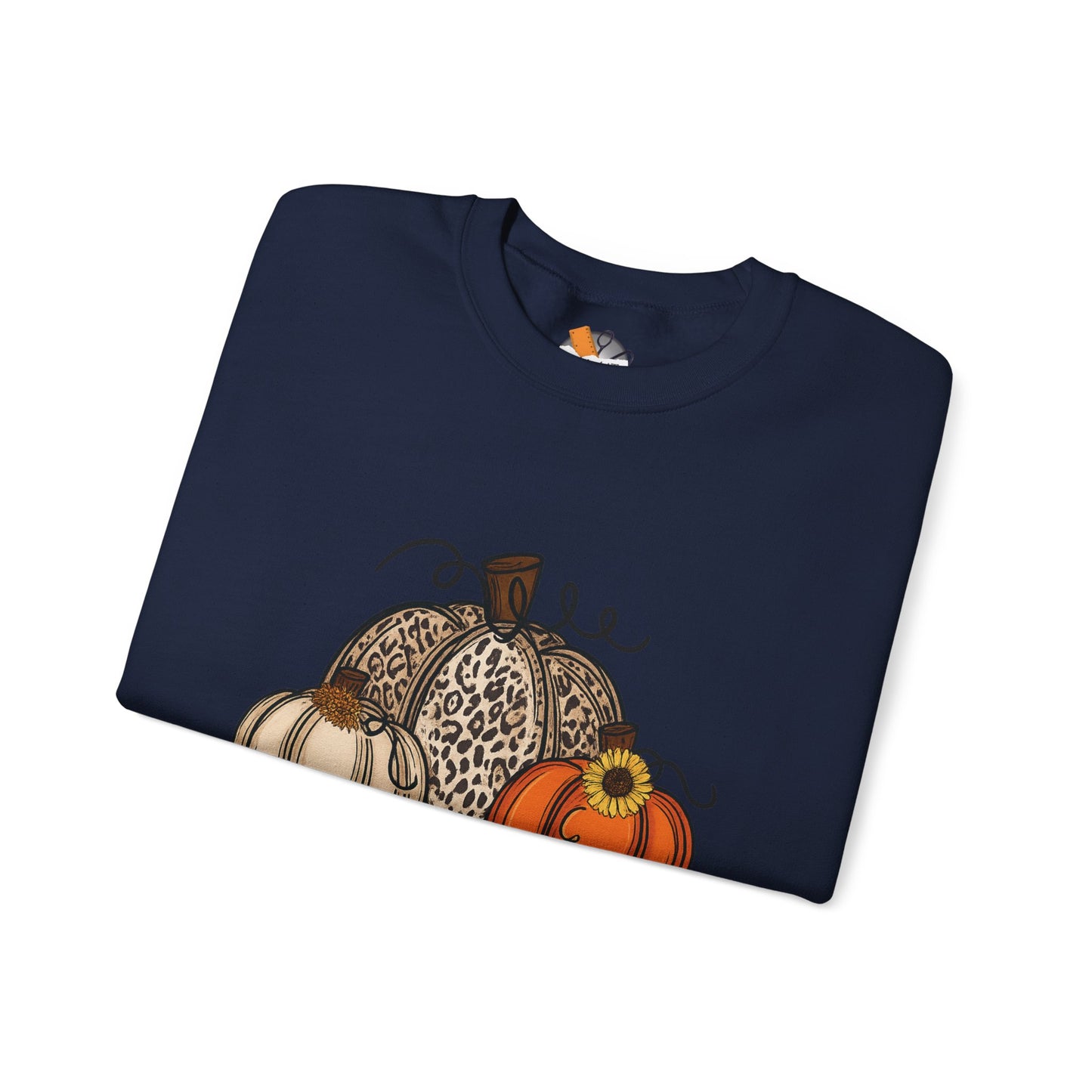 Grateful Thankful Blessed Crewneck Sweatshirt – Fall Faith & Pumpkin Season Pullover (10 Colors)