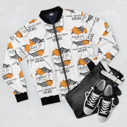Custom Men’s Bomber Jacket – Personalized All-Over Print