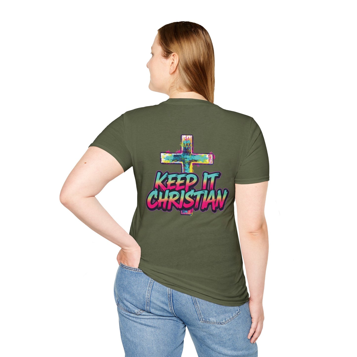 Keep It Christian Unisex T-Shirt | Faith Statement Tee