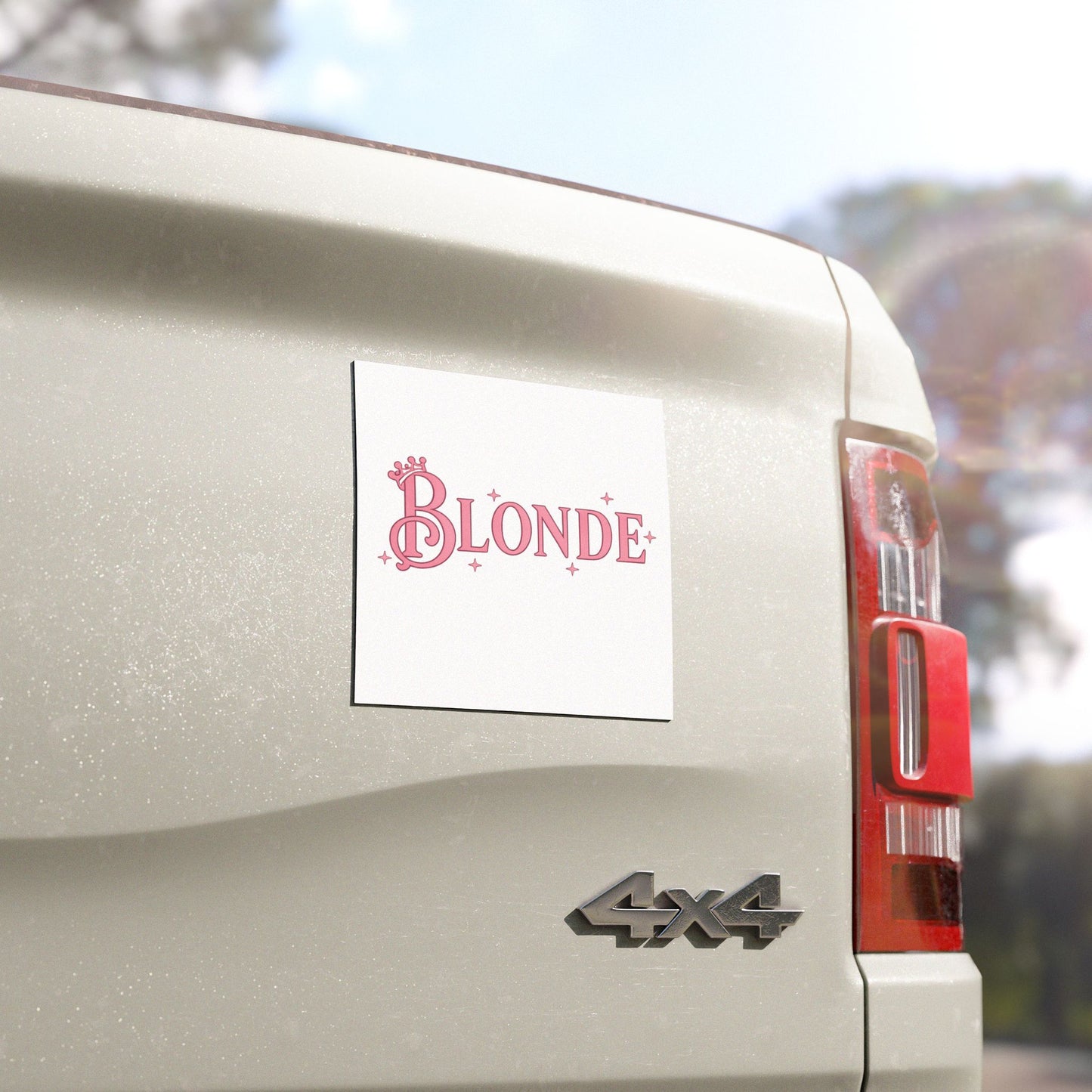 Wicked Inspired Galinda Car Magnet | “Blonde” Pink Princess Magnet