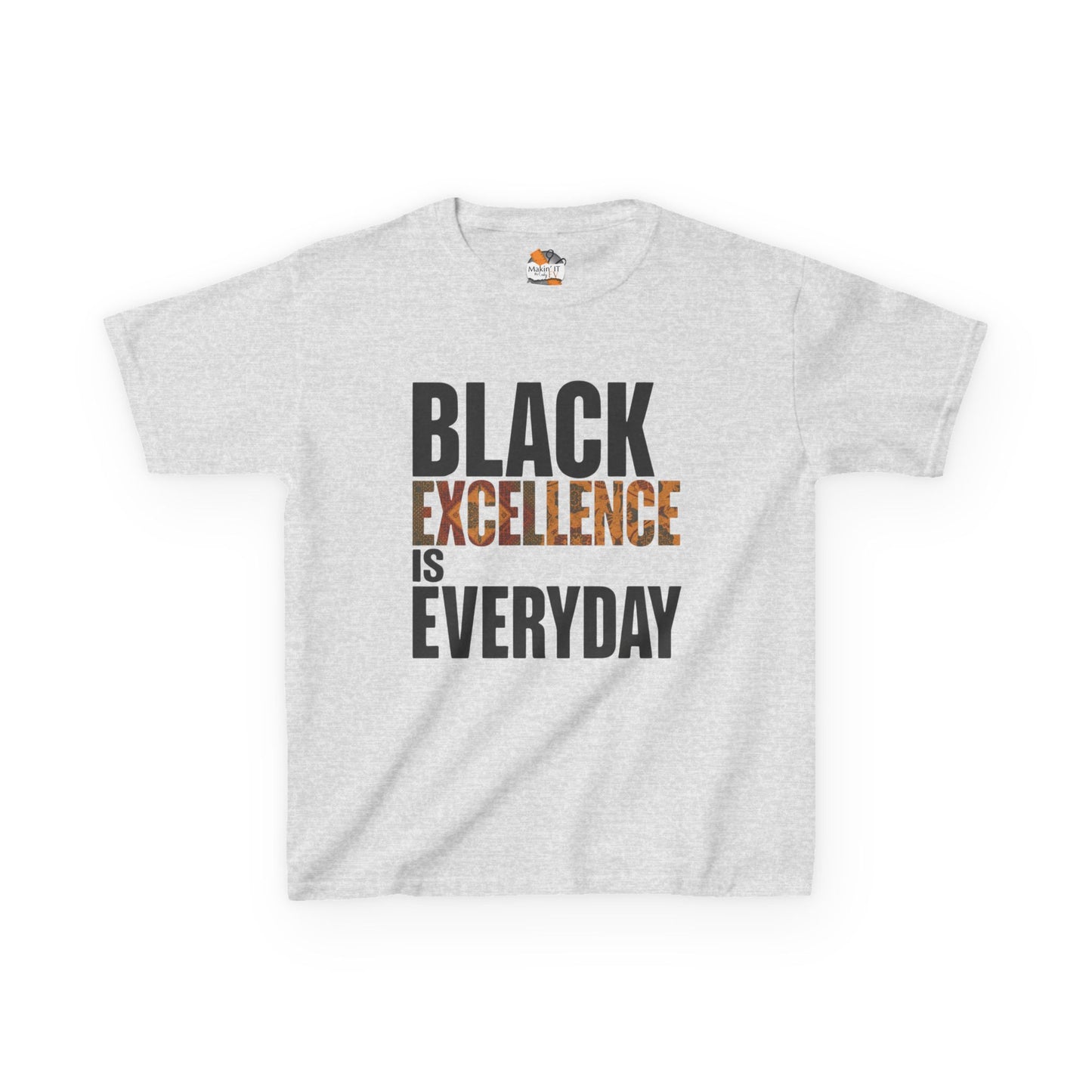 Black Excellence Is Everyday Youth T-Shirt – Inspirational Kids Tee