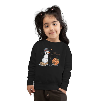 “Make Room” Fall-to-Winter Humorous Toddler Sweatshirt – Cozy Kids Crewneck