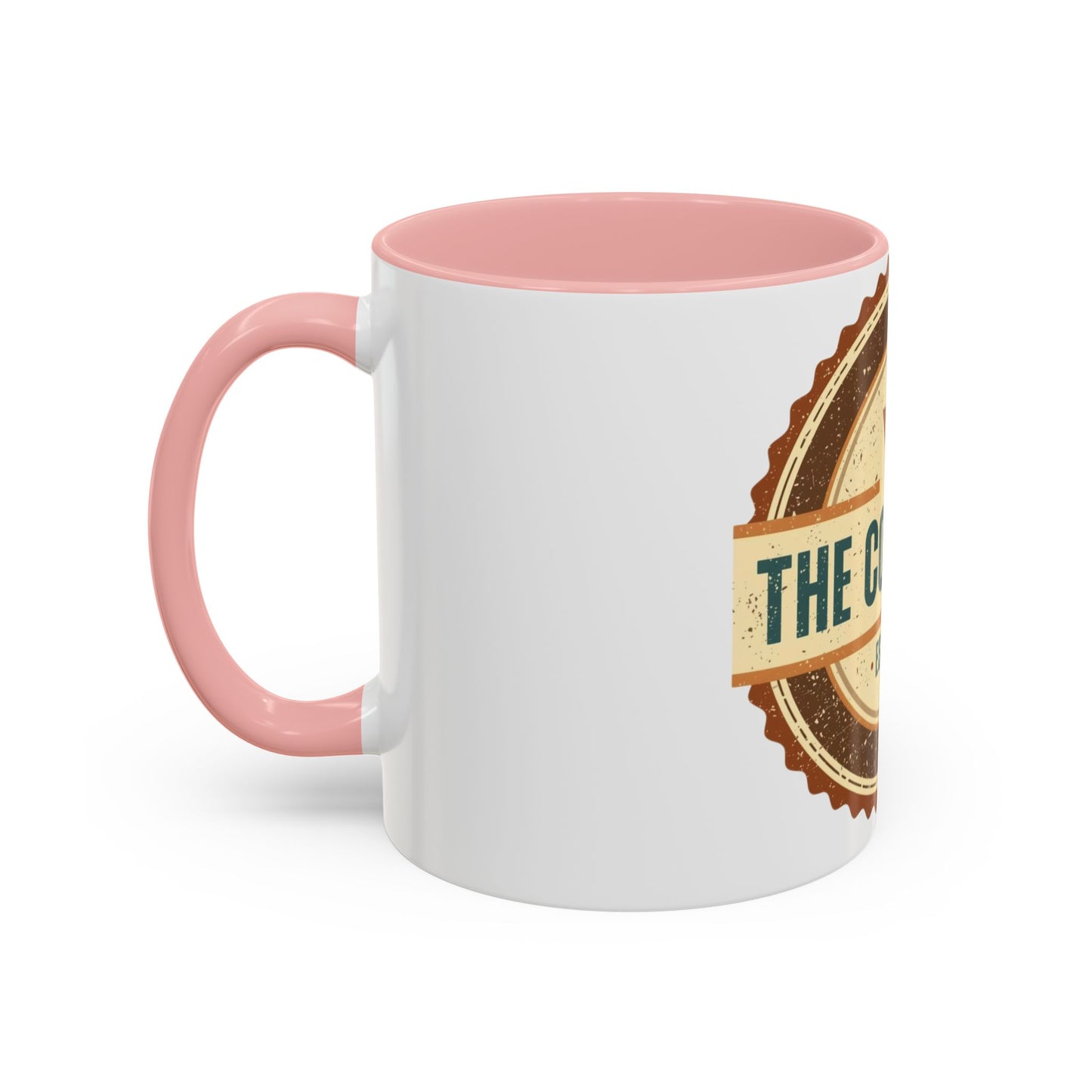 The Cozy Club Accent Mug | 11oz & 15oz Coffee Cup for Comfort Seekers (Multiple Colors)