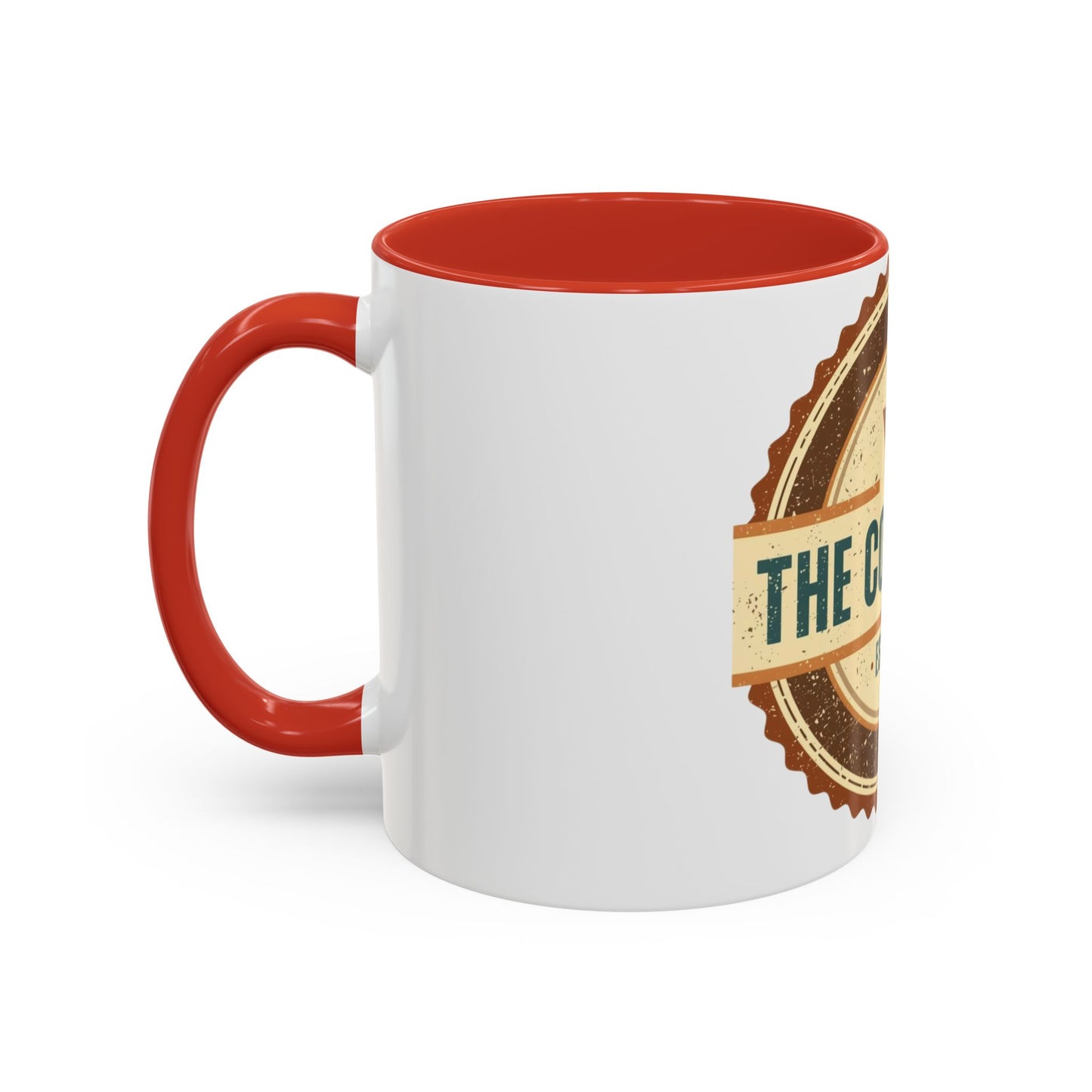 The Cozy Club Accent Mug | 11oz & 15oz Coffee Cup for Comfort Seekers (Multiple Colors)