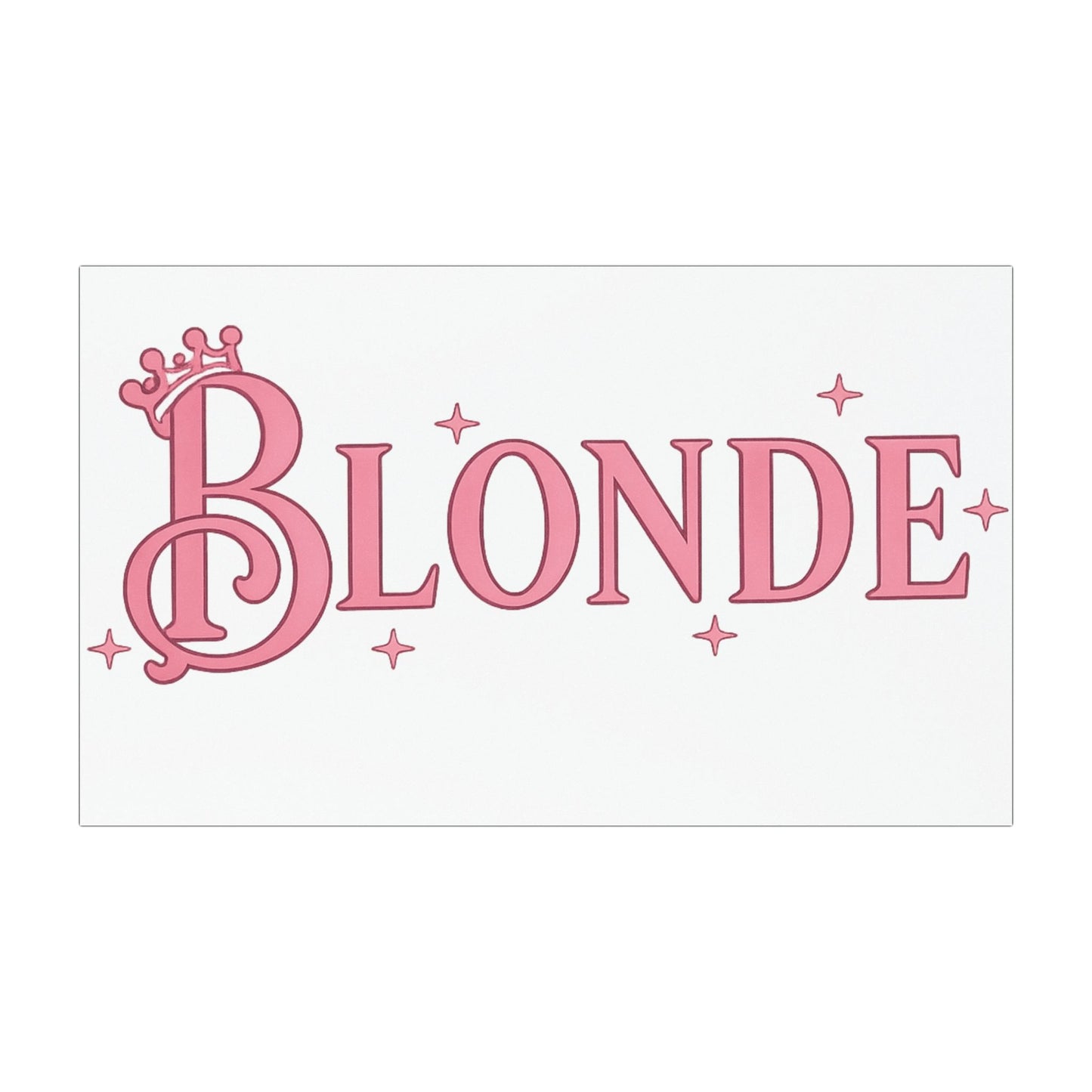 Wicked Inspired Galinda Car Magnet | “Blonde” Pink Princess Magnet