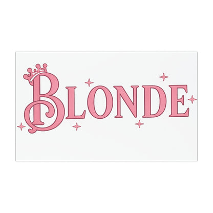 Wicked Inspired Galinda Car Magnet | “Blonde” Pink Princess Magnet