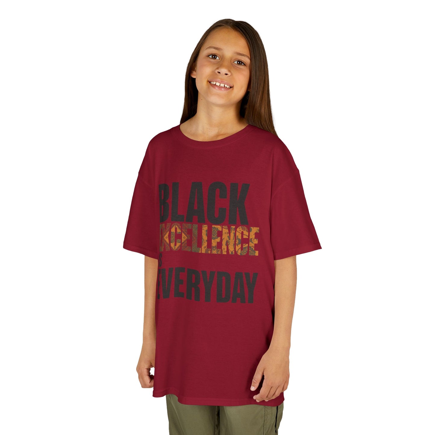 Black Excellence Is Everyday Youth T-Shirt – Inspirational Kids Tee