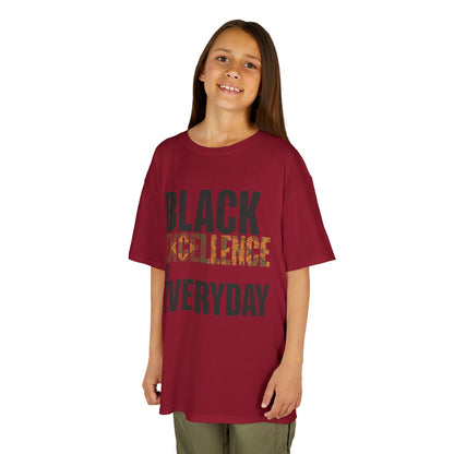 Black Excellence Is Everyday Youth T-Shirt – Inspirational Kids Tee