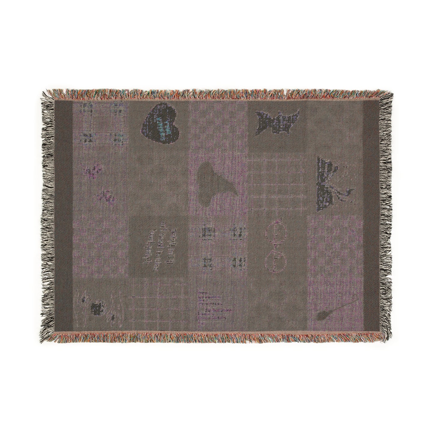 Elphaba-Inspired Woven Blanket | Wicked Themed “Defy Gravity” Throw in 3 Sizes (51"x37", 60"x50", 80"x60")