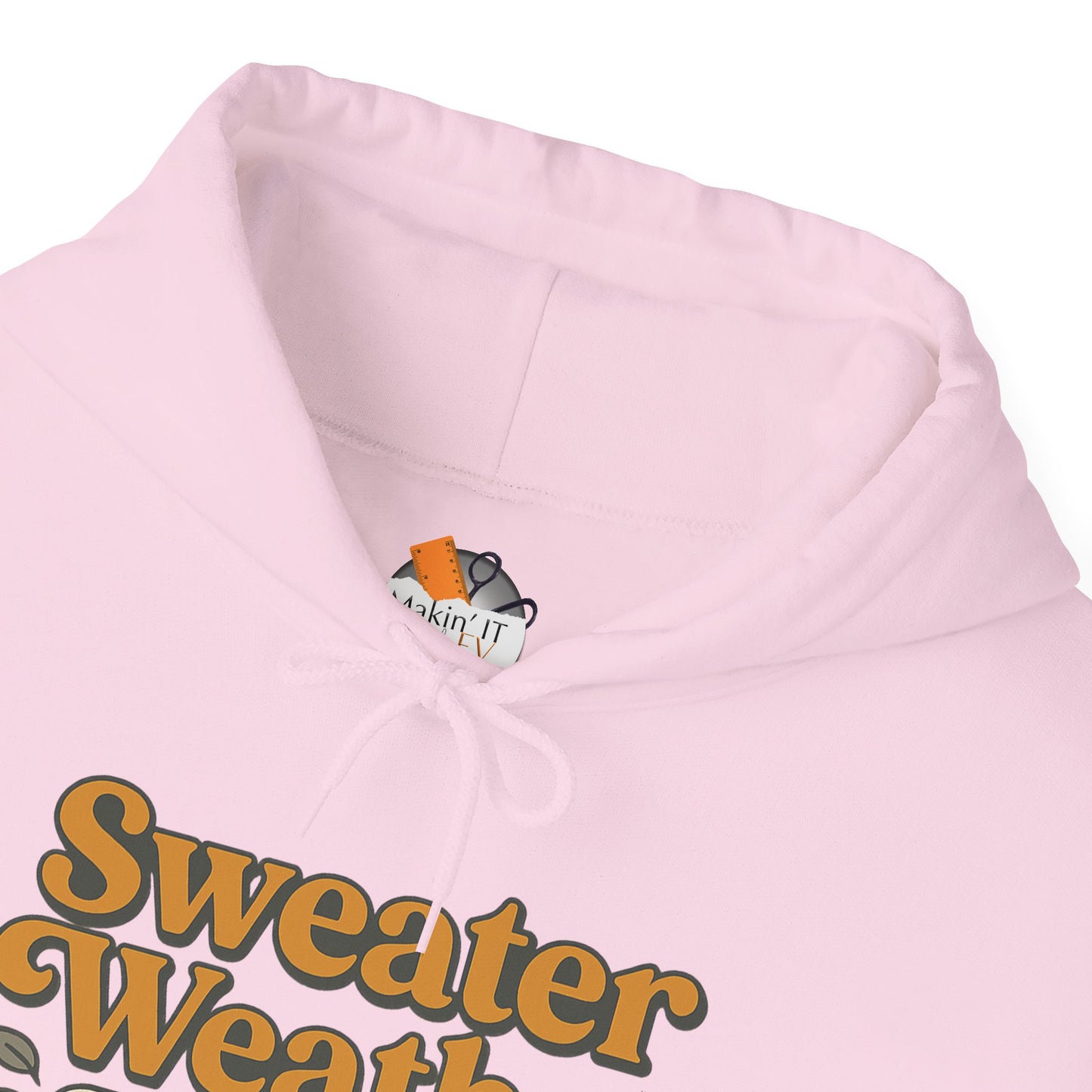 Sweater Weather Vibes Hoodie – Cozy Fall Aesthetic Pullover