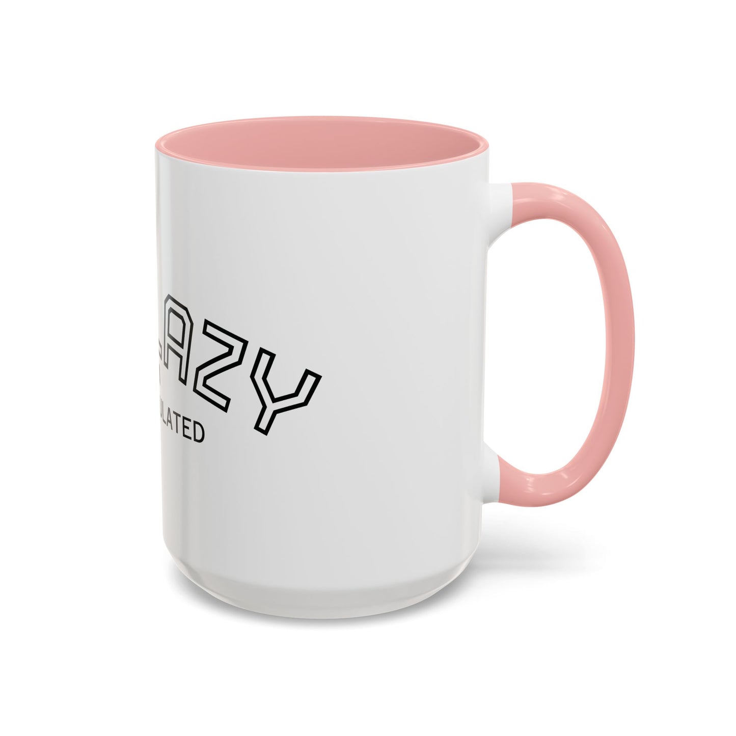 Not Lazy, I’m Overstimulated Accent Mug – Funny Mental Health Coffee Mug
