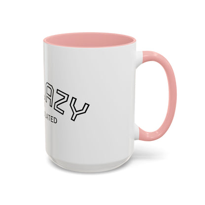 Not Lazy, I’m Overstimulated Accent Mug – Funny Mental Health Coffee Mug