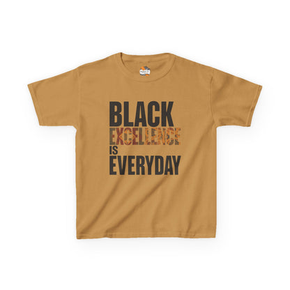 Black Excellence Is Everyday Youth T-Shirt – Inspirational Kids Tee