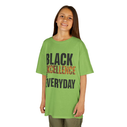 Black Excellence Is Everyday Youth T-Shirt – Inspirational Kids Tee