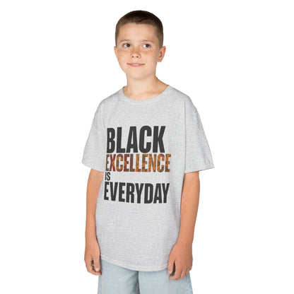 Black Excellence Is Everyday Youth T-Shirt – Inspirational Kids Tee