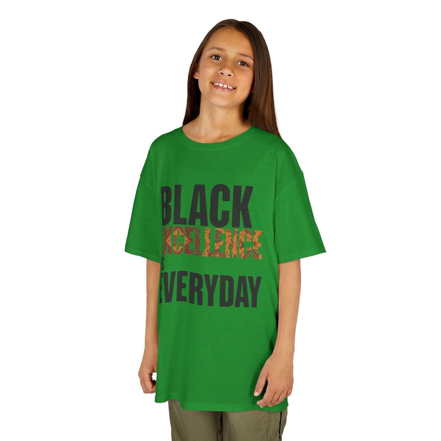 Black Excellence Is Everyday Youth T-Shirt – Inspirational Kids Tee