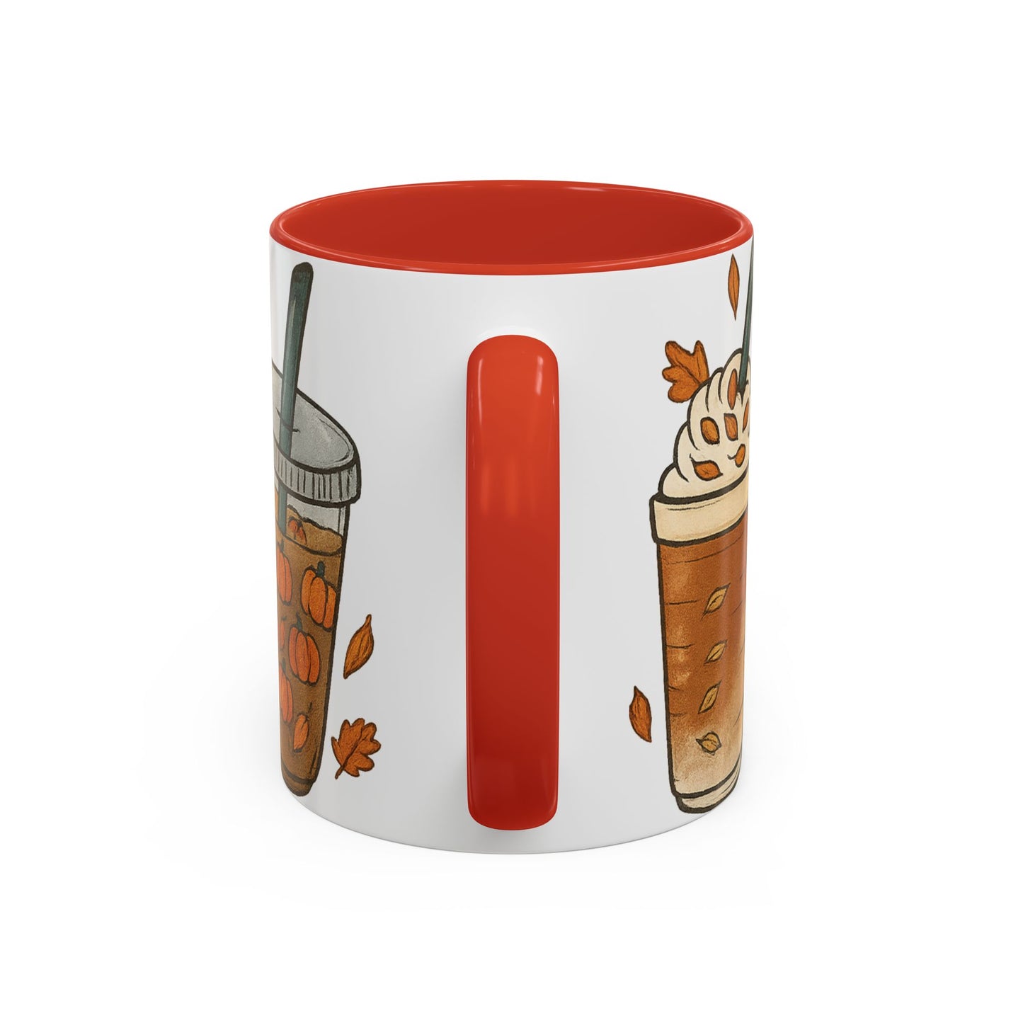 Pumpkin Spice Accent Mug – Fall Coffee Cup (11oz & 15oz)