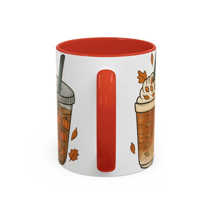 Pumpkin Spice Accent Mug – Fall Coffee Cup (11oz & 15oz)