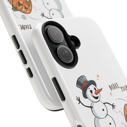 Fall to Winter “Make Room” Humorous Phone Case
