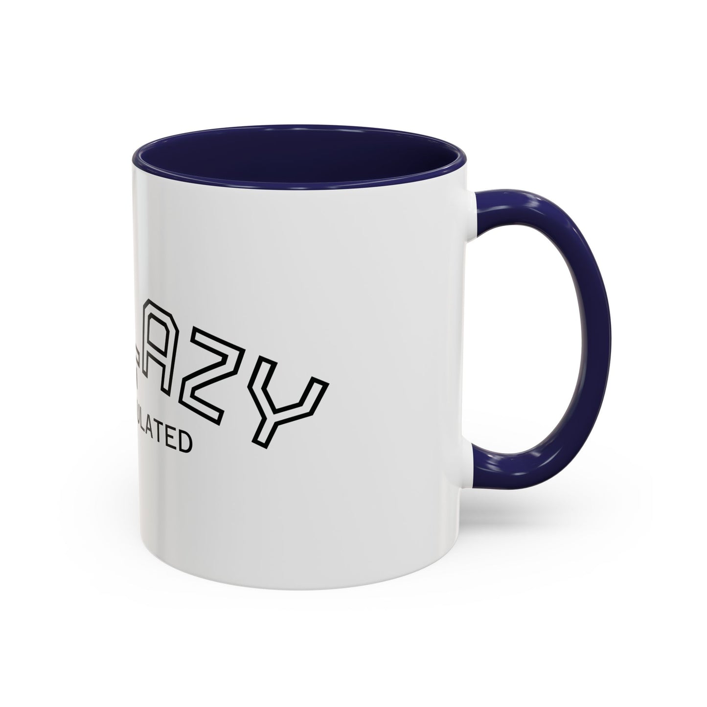 Not Lazy, I’m Overstimulated Accent Mug – Funny Mental Health Coffee Mug