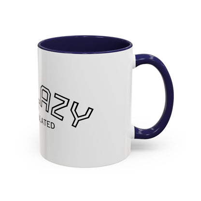 Not Lazy, I’m Overstimulated Accent Mug – Funny Mental Health Coffee Mug