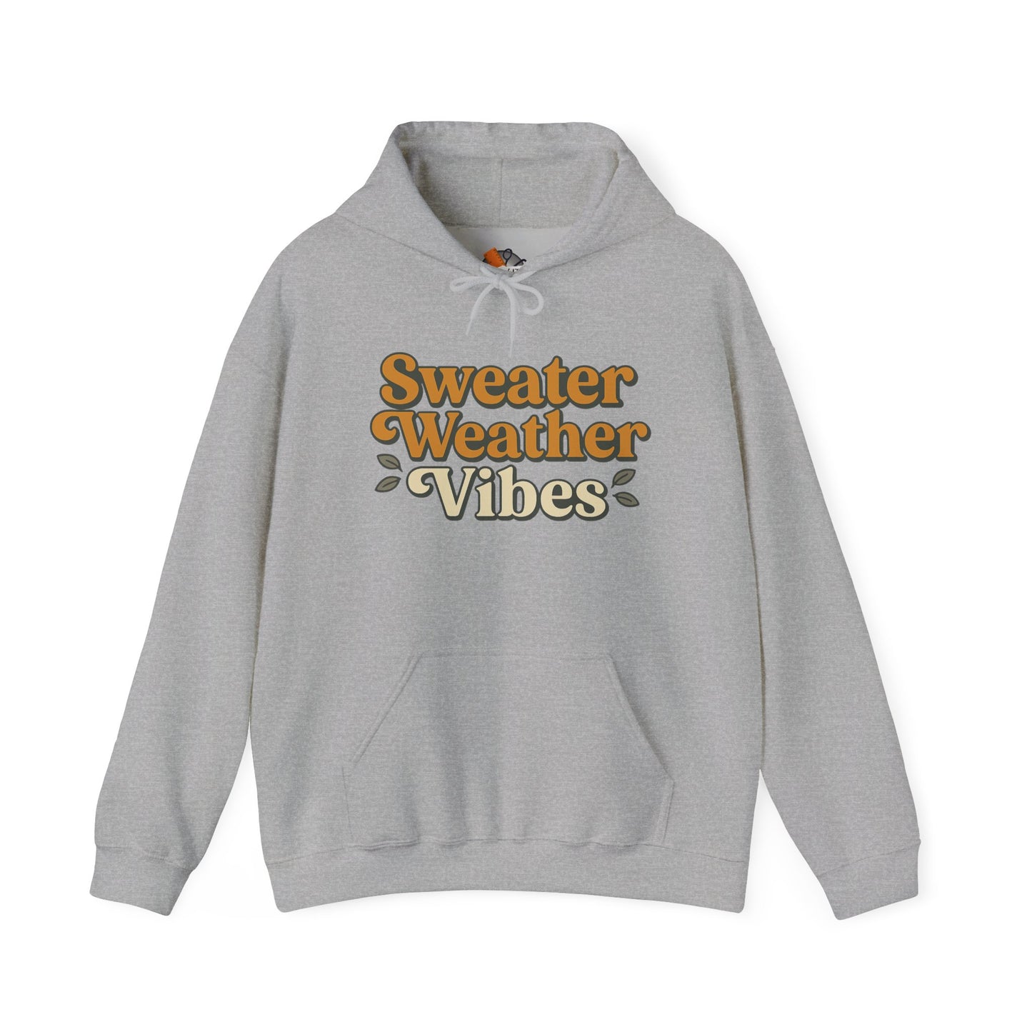 Sweater Weather Vibes Hoodie – Cozy Fall Aesthetic Pullover