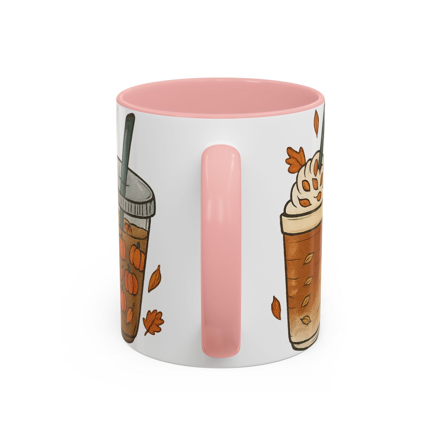 Pumpkin Spice Accent Mug – Fall Coffee Cup (11oz & 15oz)