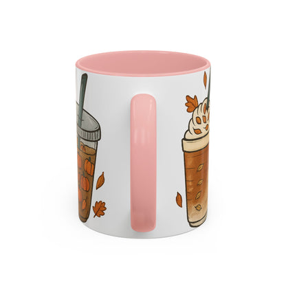 Pumpkin Spice Accent Mug – Fall Coffee Cup (11oz & 15oz)