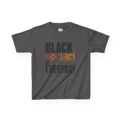 Black Excellence Is Everyday Youth T-Shirt – Inspirational Kids Tee