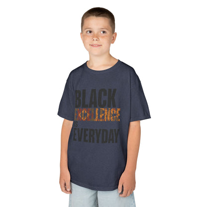Black Excellence Is Everyday Youth T-Shirt – Inspirational Kids Tee