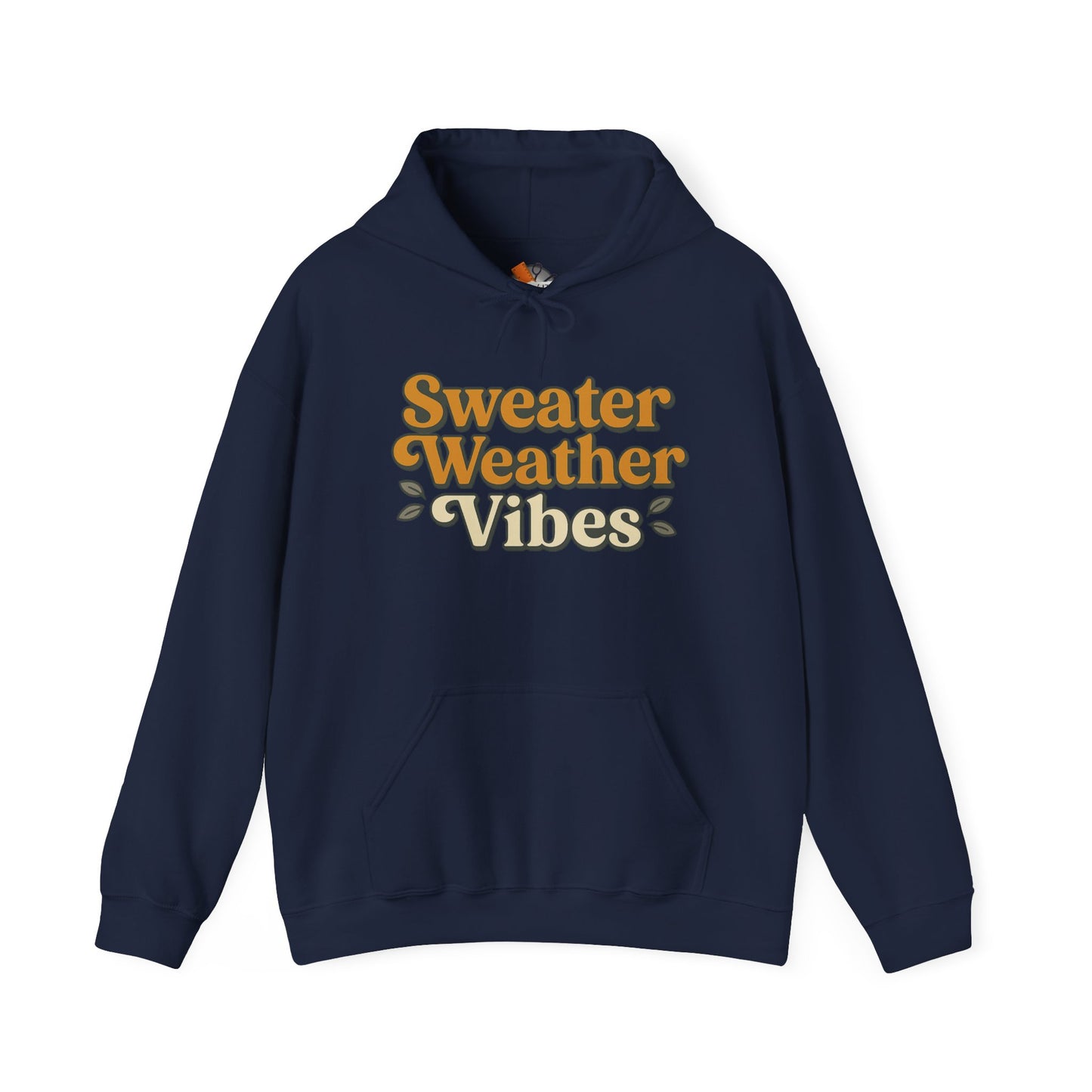 Sweater Weather Vibes Hoodie – Cozy Fall Aesthetic Pullover