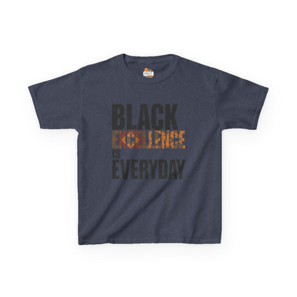 Black Excellence Is Everyday Youth T-Shirt – Inspirational Kids Tee