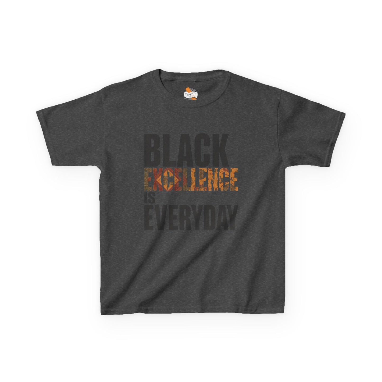 Black Excellence Is Everyday Youth T-Shirt – Inspirational Kids Tee
