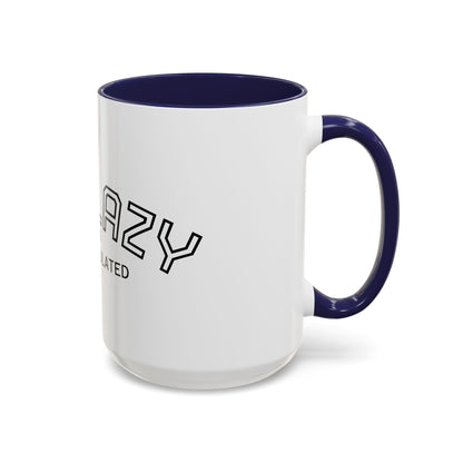 Not Lazy, I’m Overstimulated Accent Mug – Funny Mental Health Coffee Mug