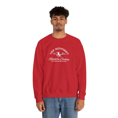 Midnight Readers Society Crewneck | One More Chapter Always